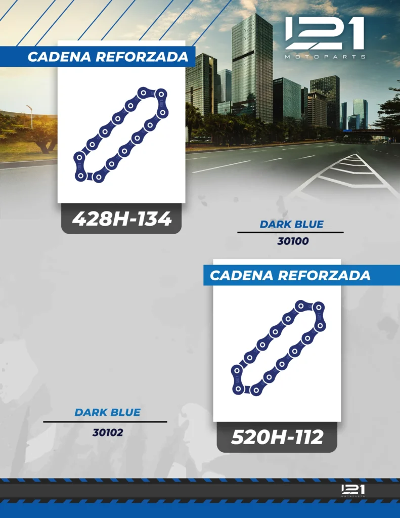 Cadenas de precisión L21 para un viaje seguro